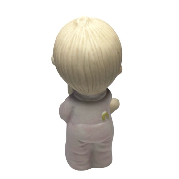 Precious Moments, Boy with Teddy Bear, 1982 - Picture 2 of 5